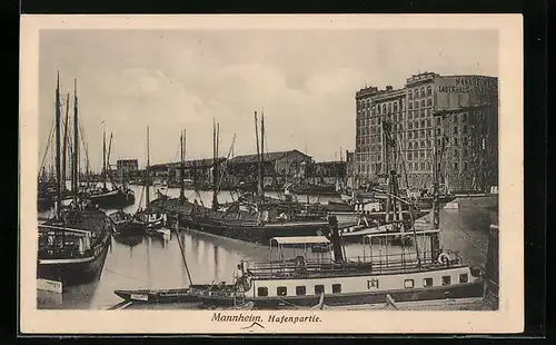 AK Mannheim, Hafenpartie