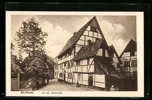 AK Soest, An der Stiftstrasse, Alt-Soest