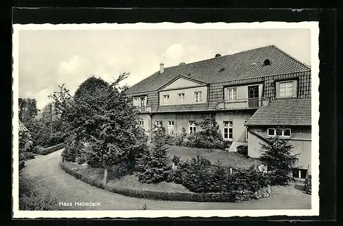 AK Brackwede /Westf., Haus Habedank, Ev. Mädchenheime Ummeln