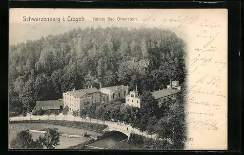 AK Schwarzenberg i. Erzgeb., Hotels Bad Ottenstein