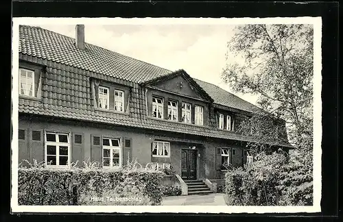 AK Brackwede /Westf., Haus Taubenschlag, Evg. Mädchenheime Ummeln