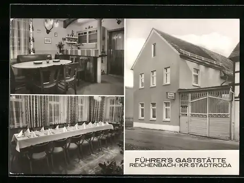 AK Reichenbach b. Stadtroda, Führer`s Gaststätte