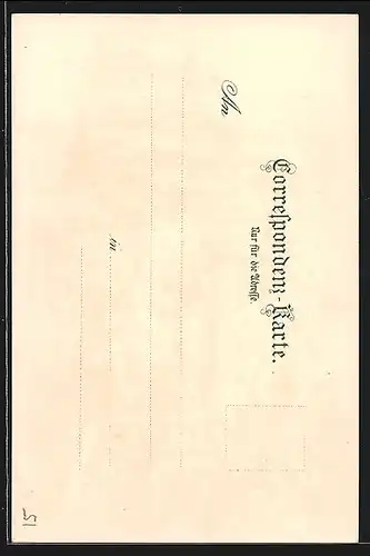 Künstler-AK Edward Theodore Compton: Hall, Burg mit Kirche