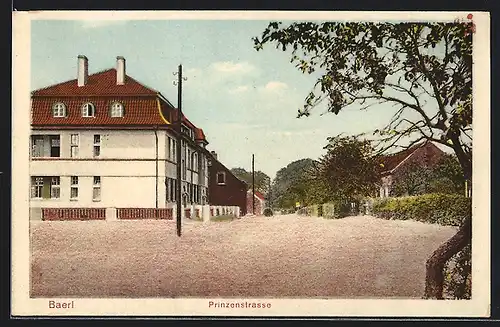 AK Baerl, Strassenpartie in der Prinzenstrasse