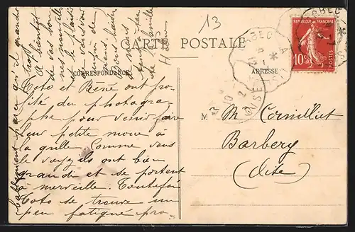 AK La Chapelle-Yvon, Villa des Fleurs