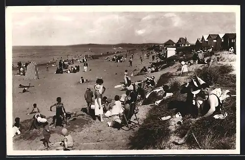 AK Franceville-Plage, la Plage vers Cabourg