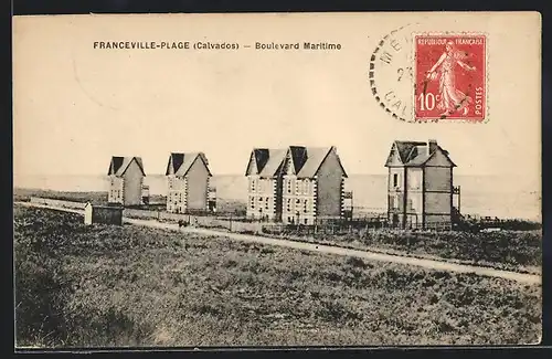 AK Franceville-Plage, Boulevard Maritime