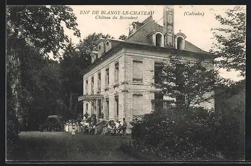 AK Blangy-le-Chateau, Chateau de Brévedent