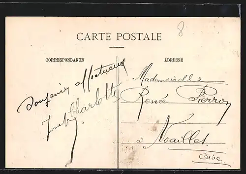 AK Fierville-les-Parcs, Chateau des Parcs Fontaines