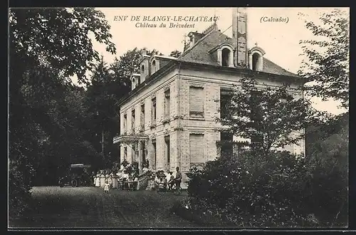AK Blangy-le-Chateau, Chateau du Brèvedent