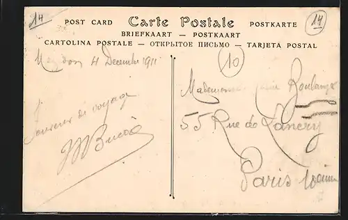 AK Mezidon, la grande-rue