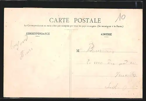 AK Le Breuil-Mezidon, Vue sur le Carrefour