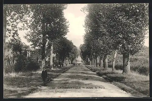 AK Croissanville, Route de Paris