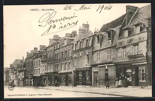 AK Orbec, Grande-Rue