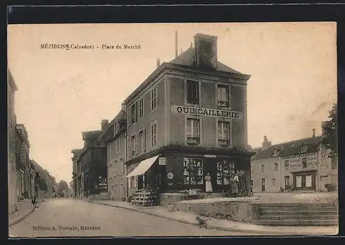 AK Mézidon, Place du Marché