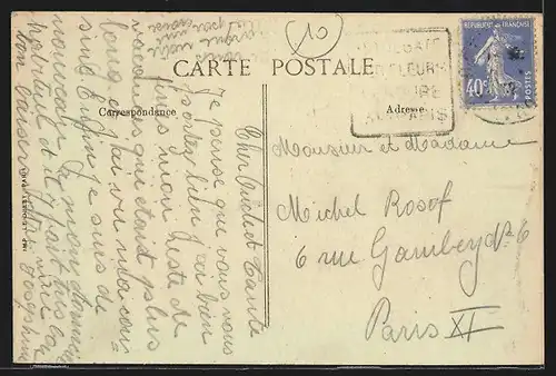 AK Houlgate, Rue des Bains