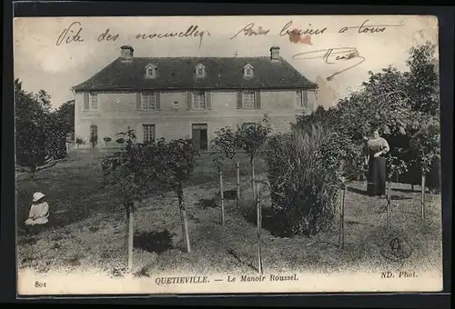 AK Quetieville, le Manoir Roussel