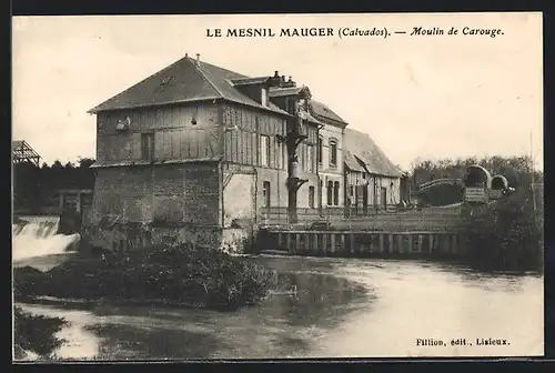 AK Le Mesnil Mauger, Moulin de Carouge