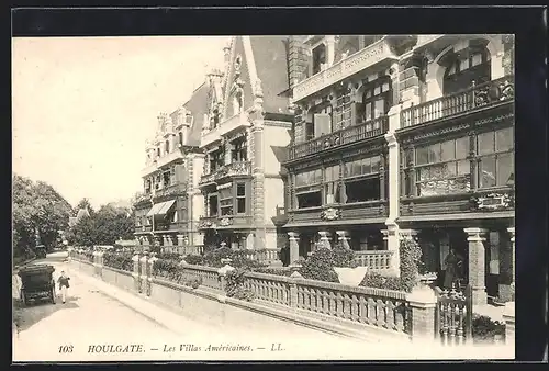 AK Houlgate, les Villas Américaines