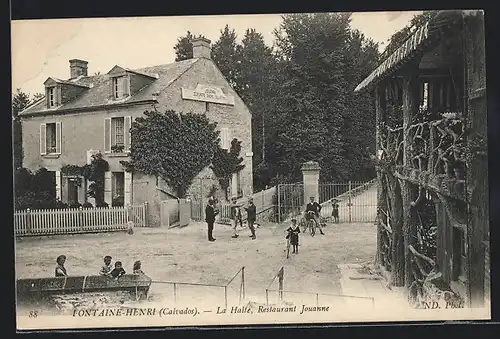 AK Fontaine-Henri, la Halte, Restaurant Jouanne