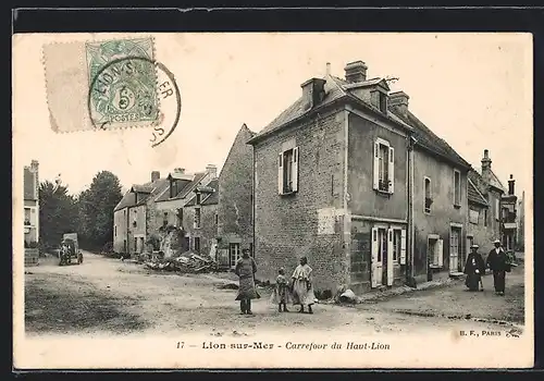 AK Lion-sur-Mer, Carrefour du Haut-Lion