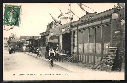 AK Lion-sur-Mer, la Terrasse du Casino