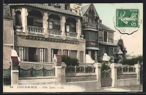 AK Lion-sur-Mer, Villa Louis