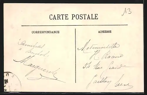 AK Lion-sur-Mer, Villa Louis