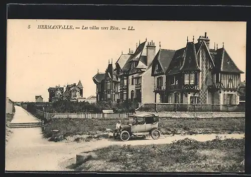 AK Hermanville, les villas vers Riva