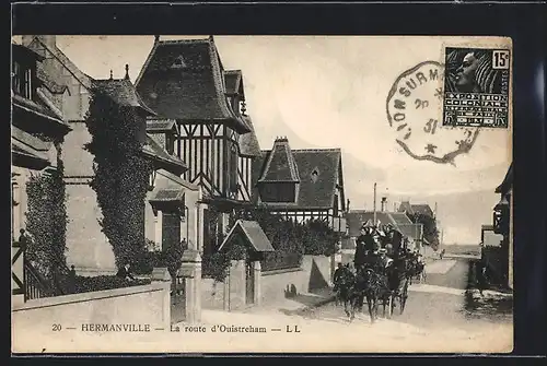 AK Hermanville, la Route d`Ouistreham