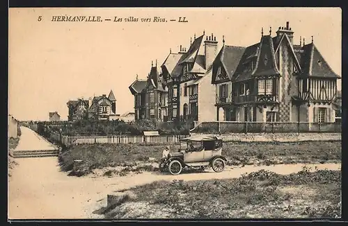 AK Hermanville, les Villas vers Riva