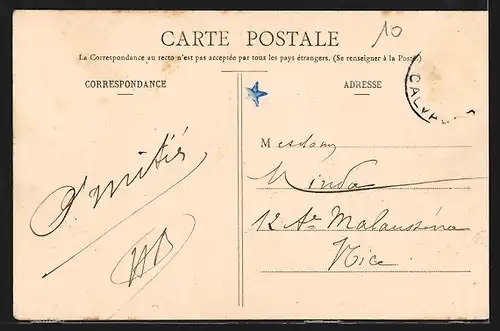 AK Dozulé, Mairie et Grande-Rue