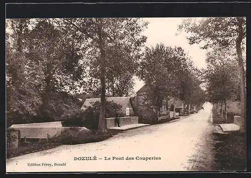 AK Dozulé, le Pont des Couperies