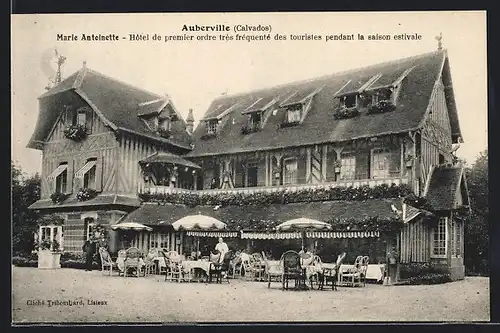 AK Auberville, Marie Antoinette, Hotel de premier ordre