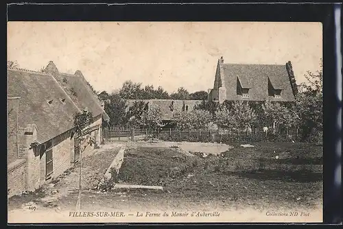 AK Villers-sur-Mer, la Ferme du Manoir d`Auberville