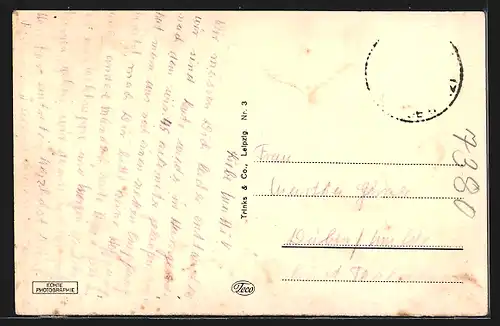 AK Harzgerode / Harz, Blick zur Kirche