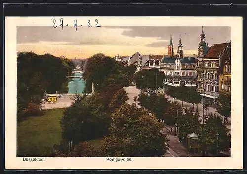AK Düsseldorf, Königs-Allee