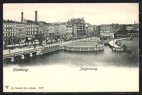 AK Hamburg-Neustadt, Jungfernstieg