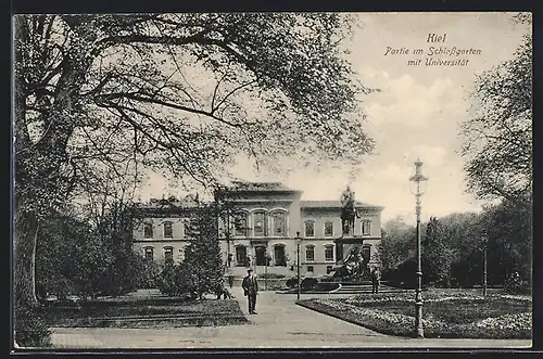 AK Kiel, Schlossgarten mit Universität