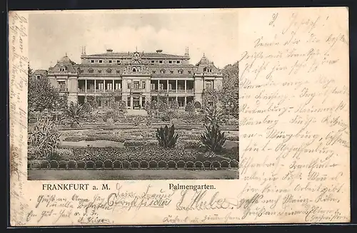 AK Frankfurt-Westend, Palmengarten