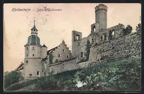 AK Heidenheim / Brenz, Schloss Hellenstein
