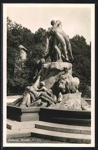 AK Coburg, Sündflutbrunnen