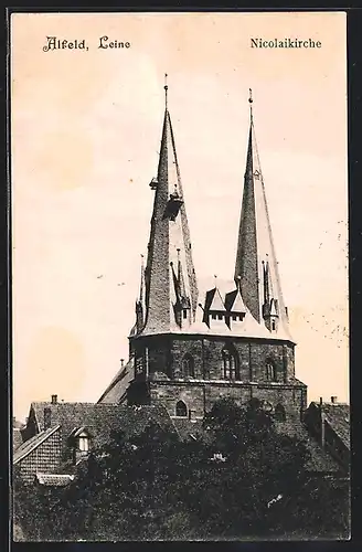 AK Alfeld / Leine, Nicolaikirche
