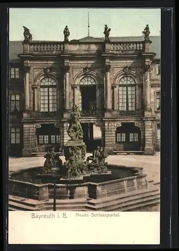 AK Bayreuth i. B., Neues Schlossportal