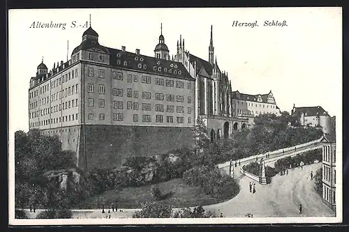 AK Altenburg / S.-A., Herzogl. Schloss