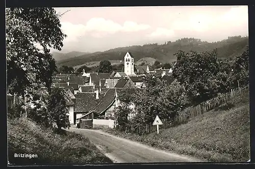 AK Britzingen, Partie am Ortseingang