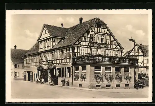 AK Murrhardt, Gasthof zur Sonne / Post