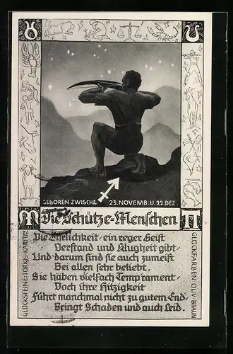 AK Schütze, Sternzeichen