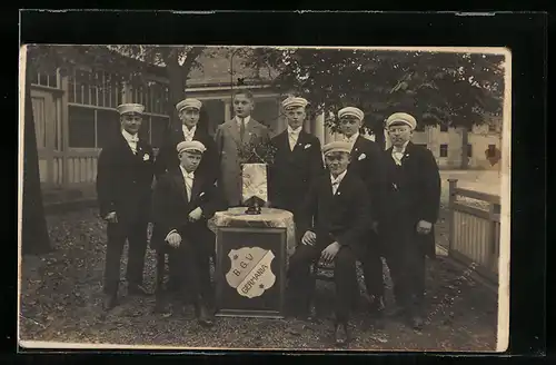 AK Studenten der Burschenschaft B. G. U. Germania