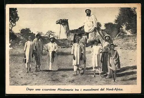 AK Dopo una escursione Missionaria tra i mussulmani del Nord-Africa, Missionar